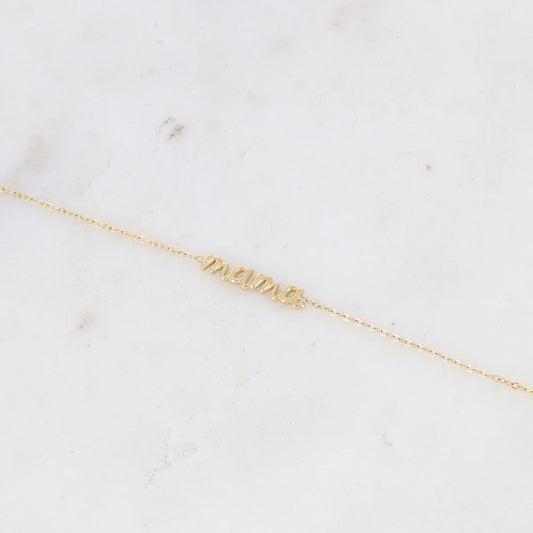 Bracelet mama - Doré