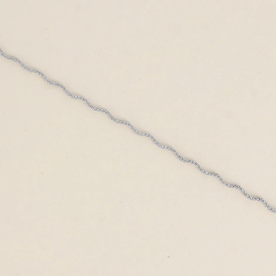 Bracelet Moka - Chaîne zigzag - Argent