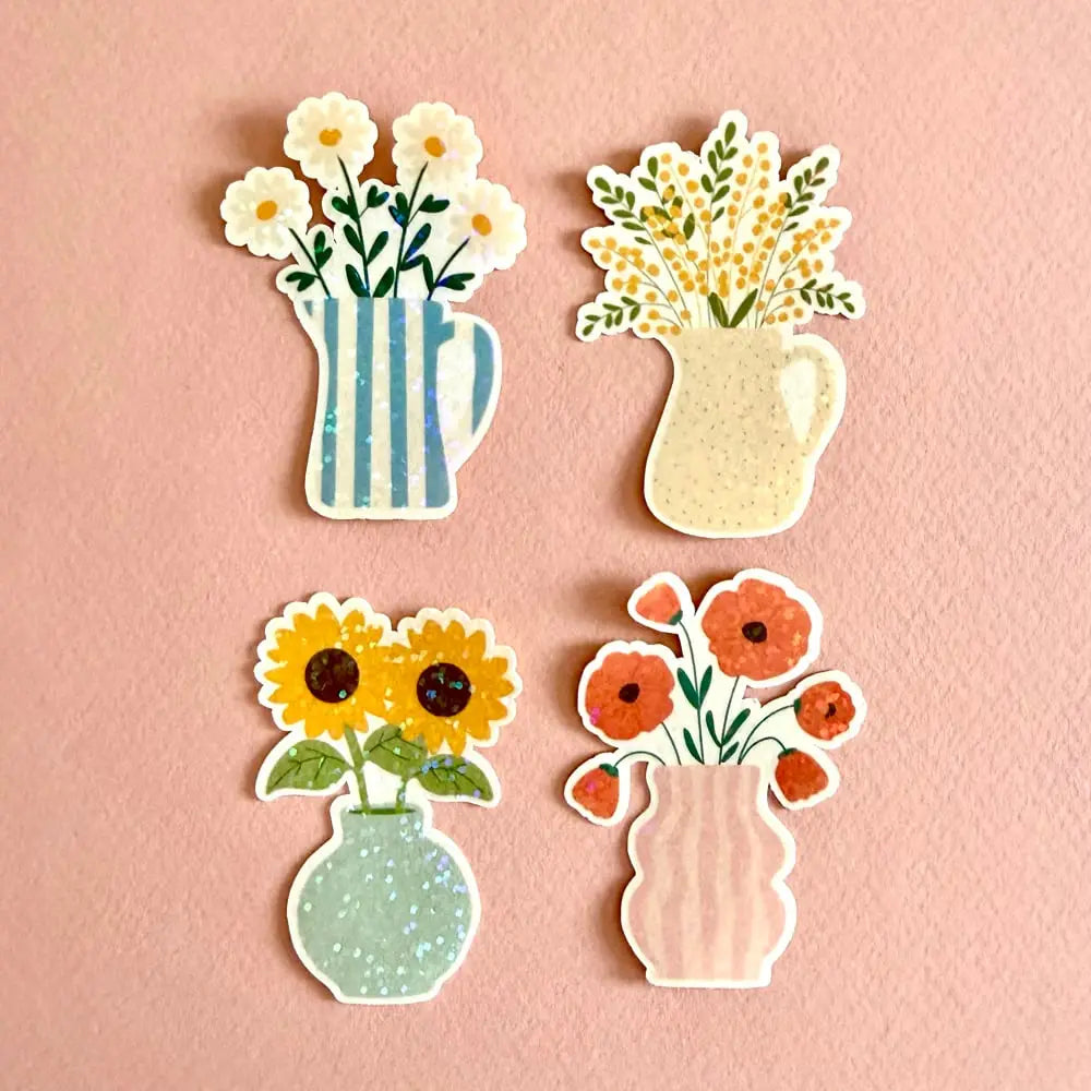 Lot de stickers - Flower bouquet