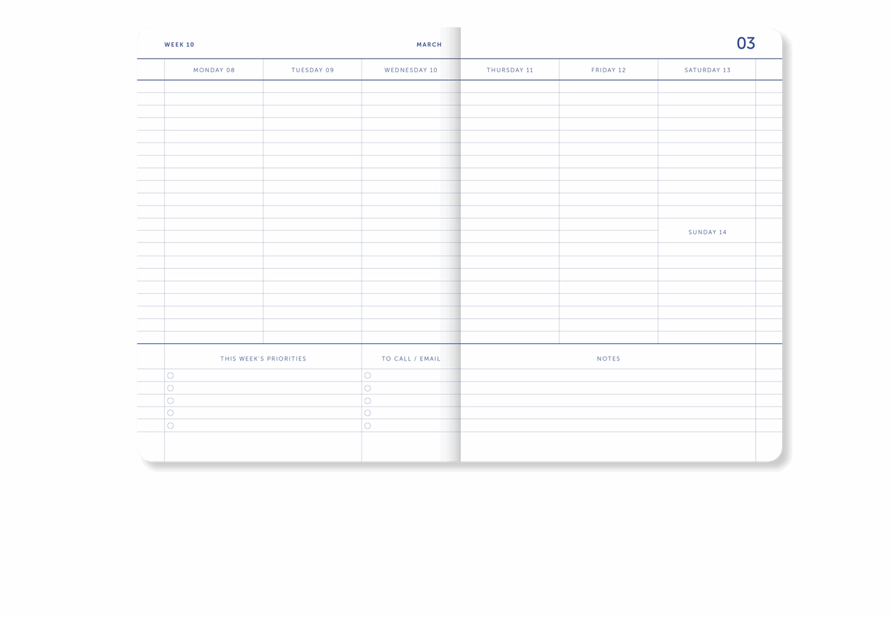 Agenda scolaire 18 mois 2026/2027 - Flow pink