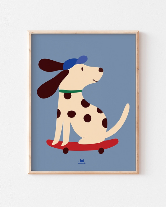 Affiche A3 - Dalmatien skate
