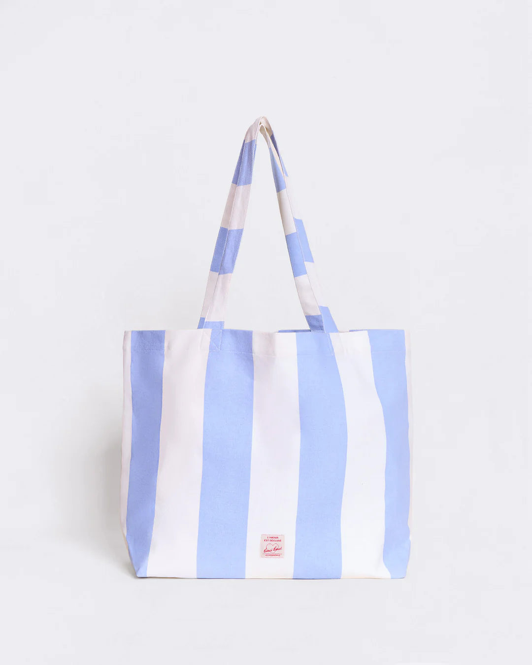 Cabas brodé Dream mama - Rayures bleues