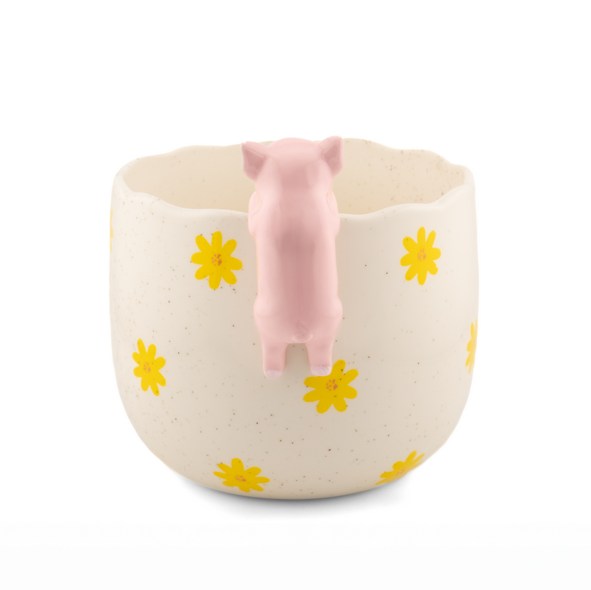 Cache pot peeking - Pig — Sass and Belle , Lyon