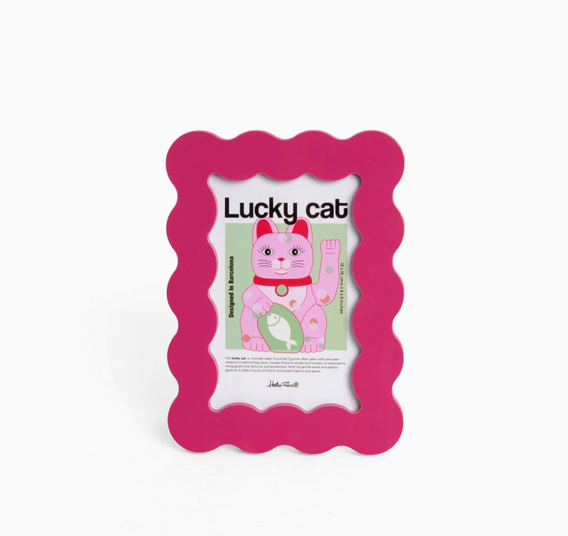 Cadre photo acrylique - Pétale magenta