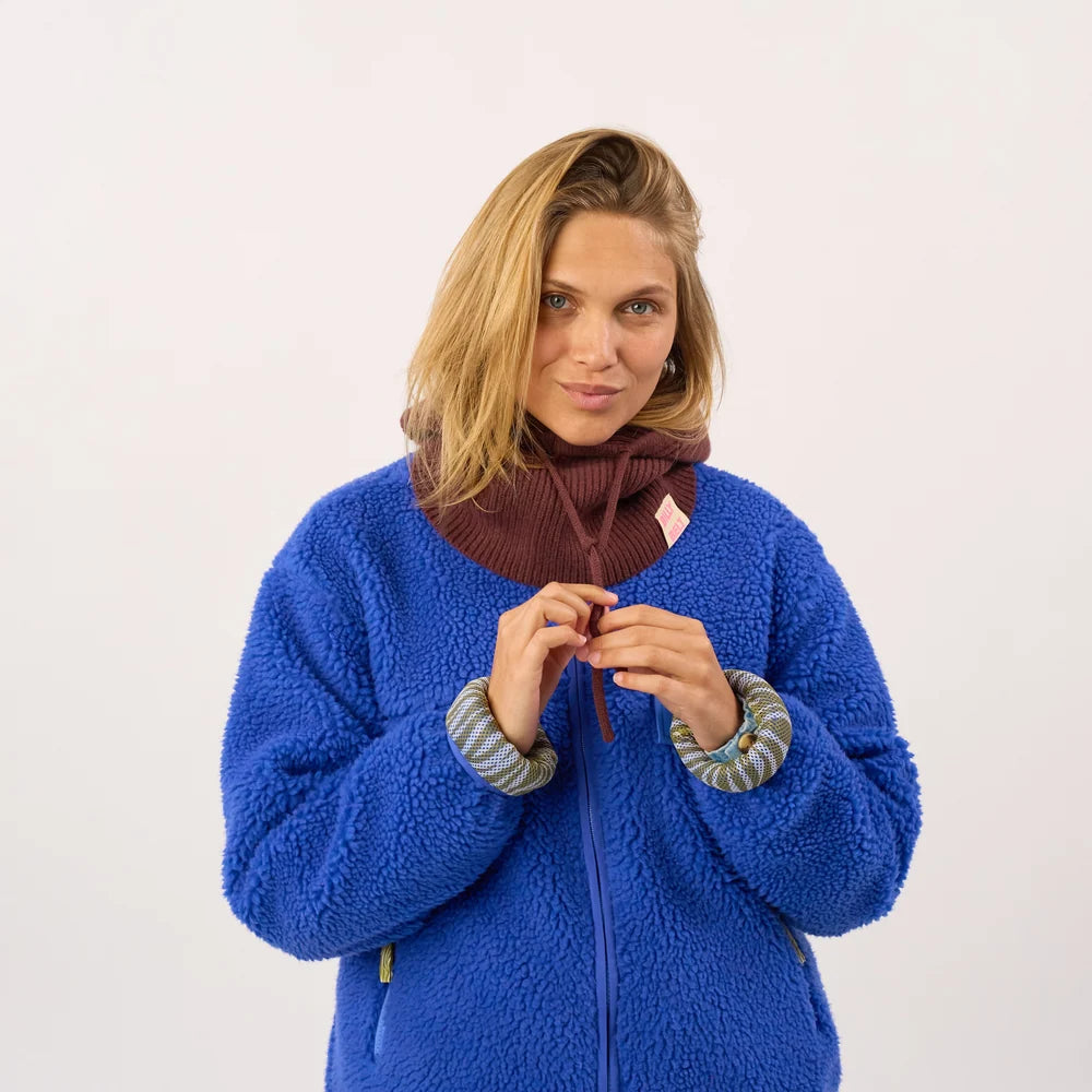 Cagoule en laine - Marron