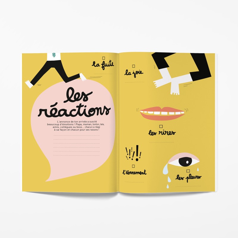Cahier 9 mois à t'attendre
