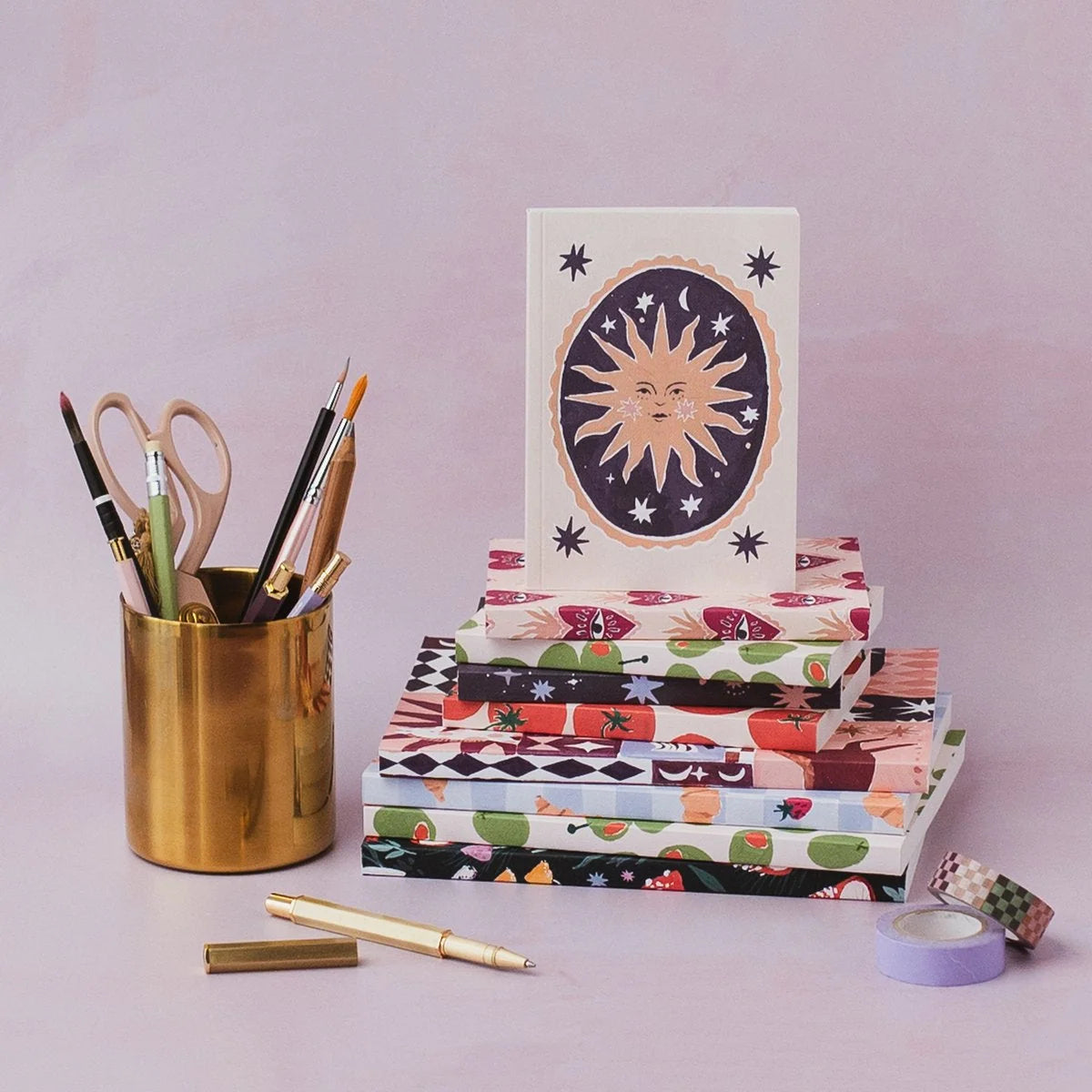 Carnet de poche - Smiling sun