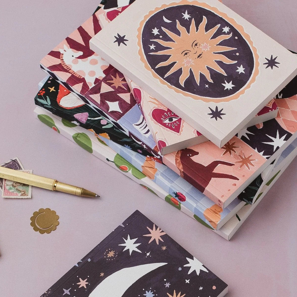 Carnet de poche - Smiling sun