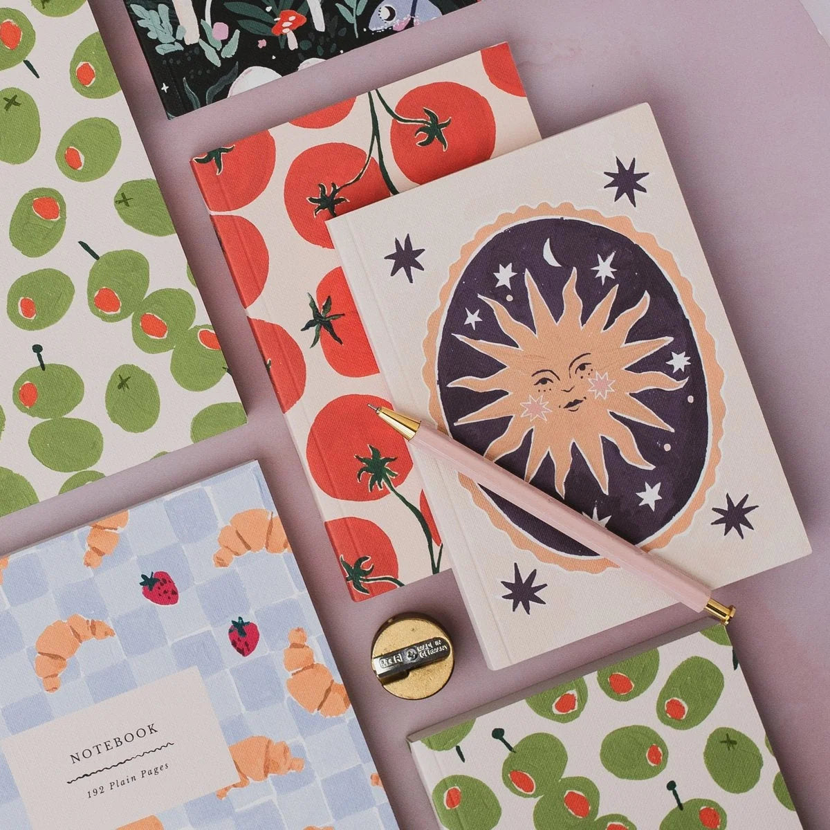 Carnet de poche - Smiling sun