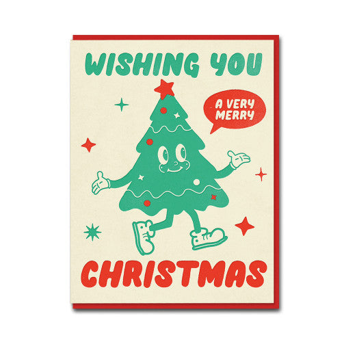 Carte de Noël - Christmas tree - The toonies