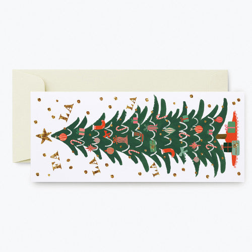 Carte de Noël - Falalalala - Rifle Paper