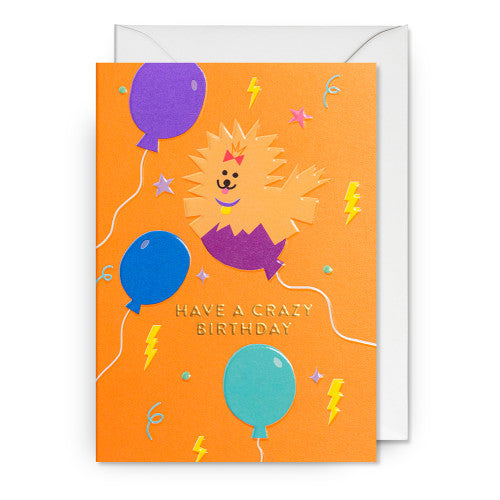 Carte - Have a crazy birthday - Jessica Das