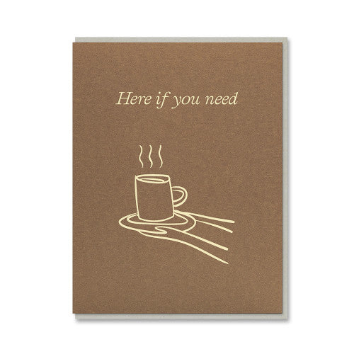 Carte - Here if you need - Short talk