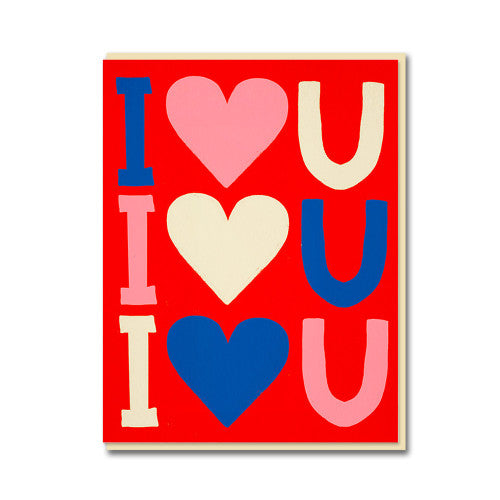 Carte - I love you - Emma Cooter