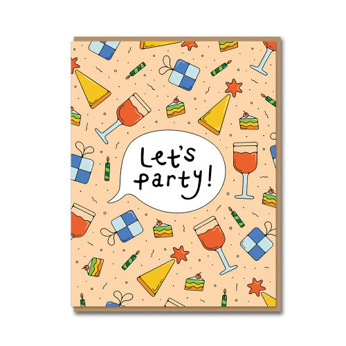 Carte - Let's party - Bailey Crouch