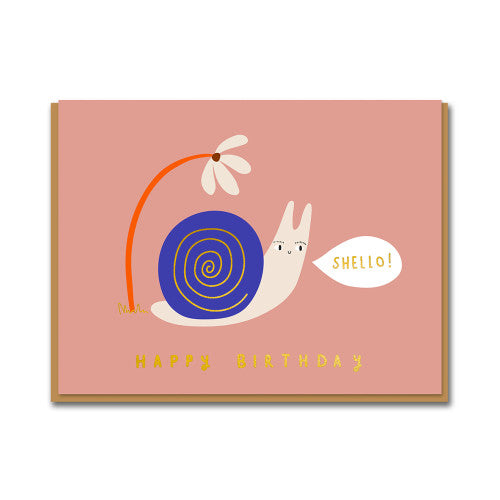 Carte - Shello Happy birthday - Aless Baylis