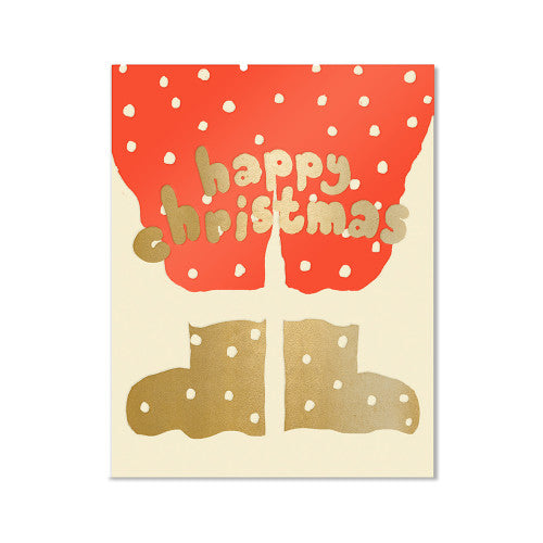 Carte simple - Happy christmas - Emma Cooter