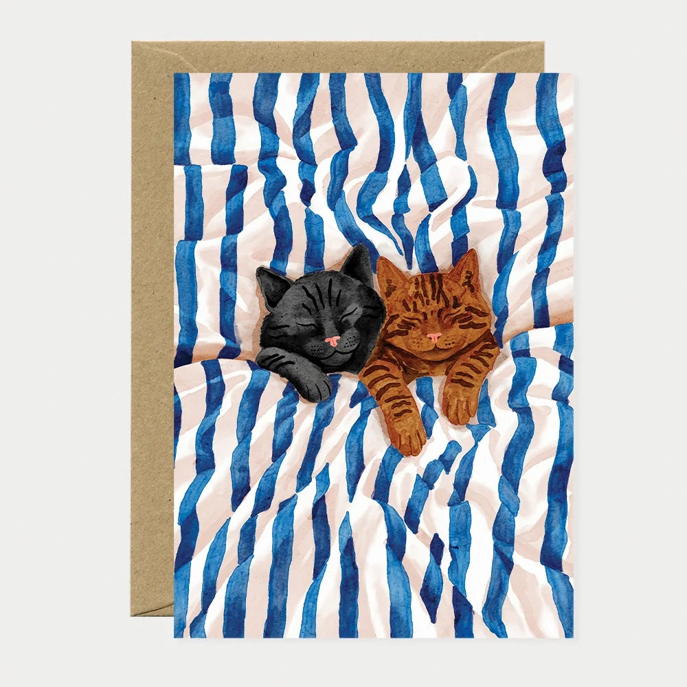 Carte Sleeping cats