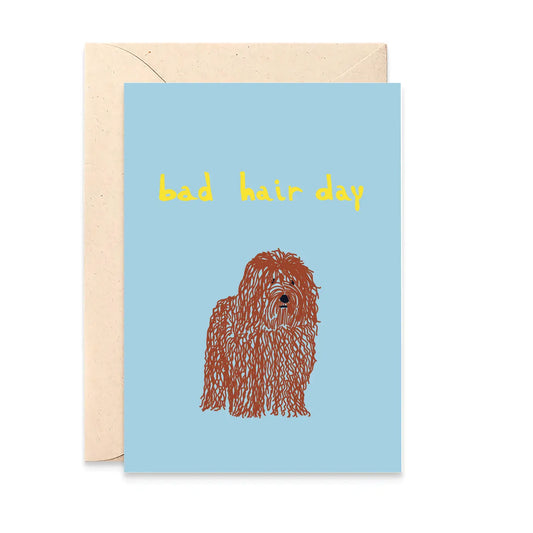 Carte Bad hair day — Beeb , Lyon