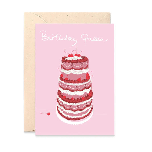 Carte Birthday queen — Beeb , Lyon