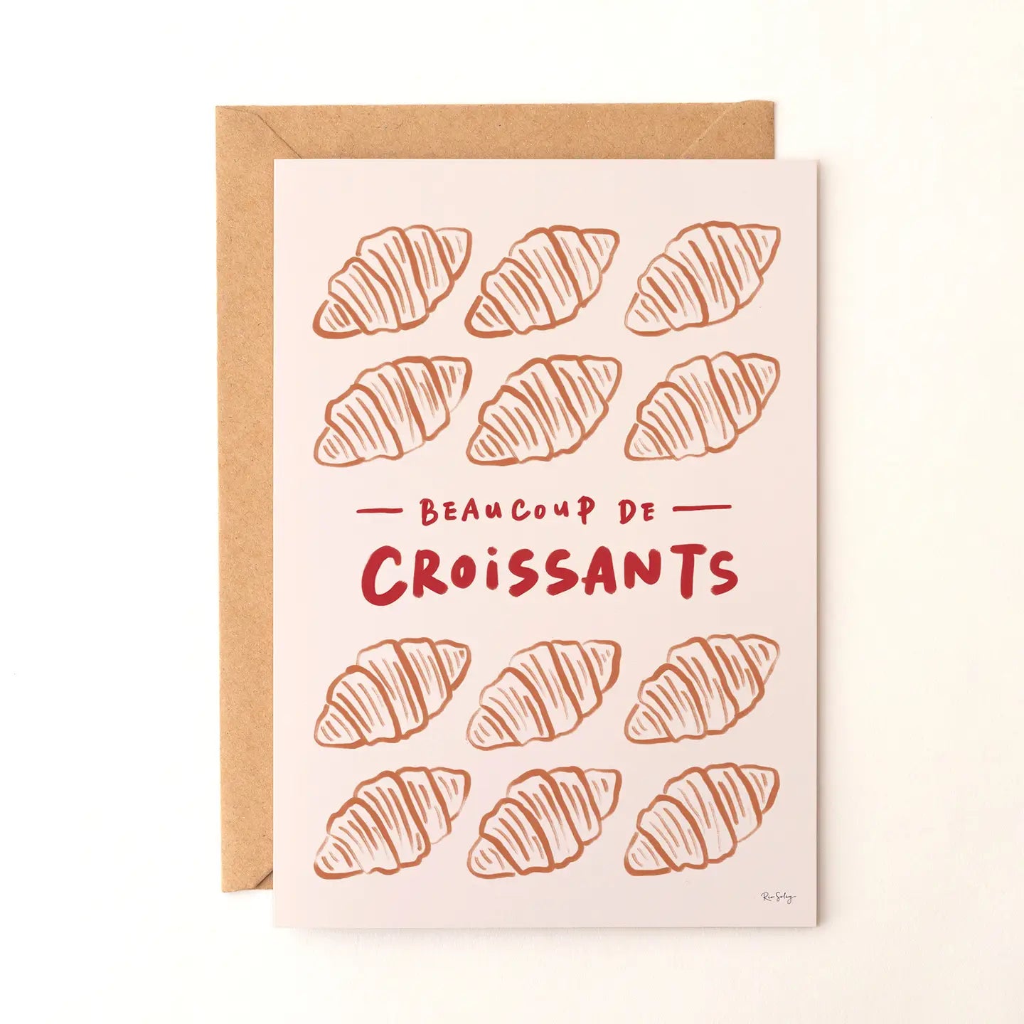 Carte Beaucoup de croissants — Rio Soléy , Lyon