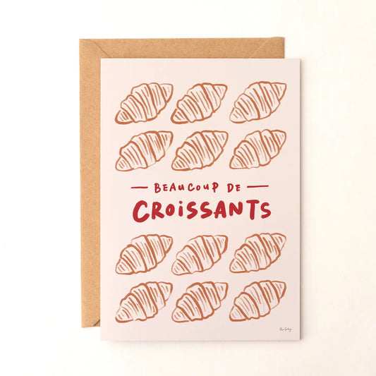 Carte Beaucoup de croissants — Rio Soléy , Lyon
