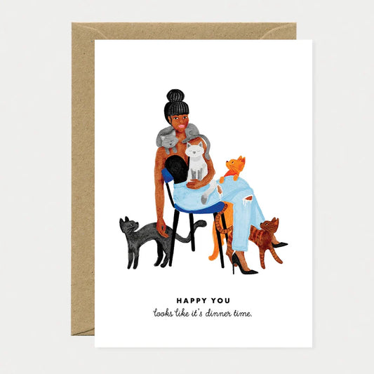 Carte Cat dinner's time — All the ways to say , Lyon