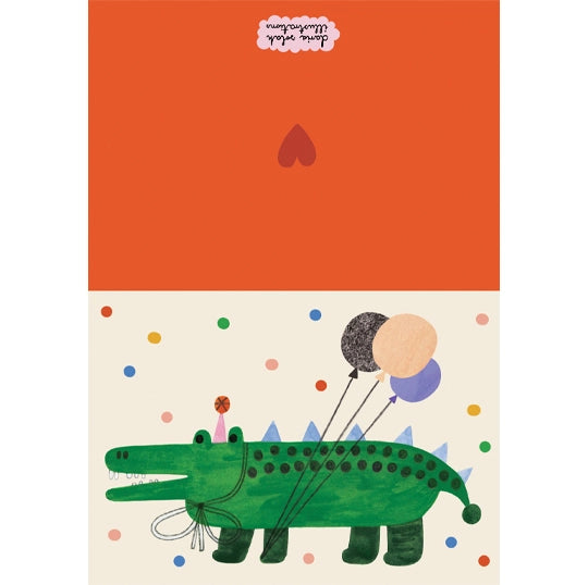 Carte Party alligator