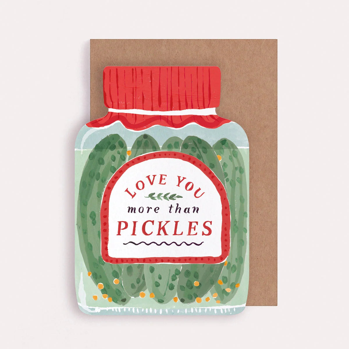 Carte - Love you more than pickles