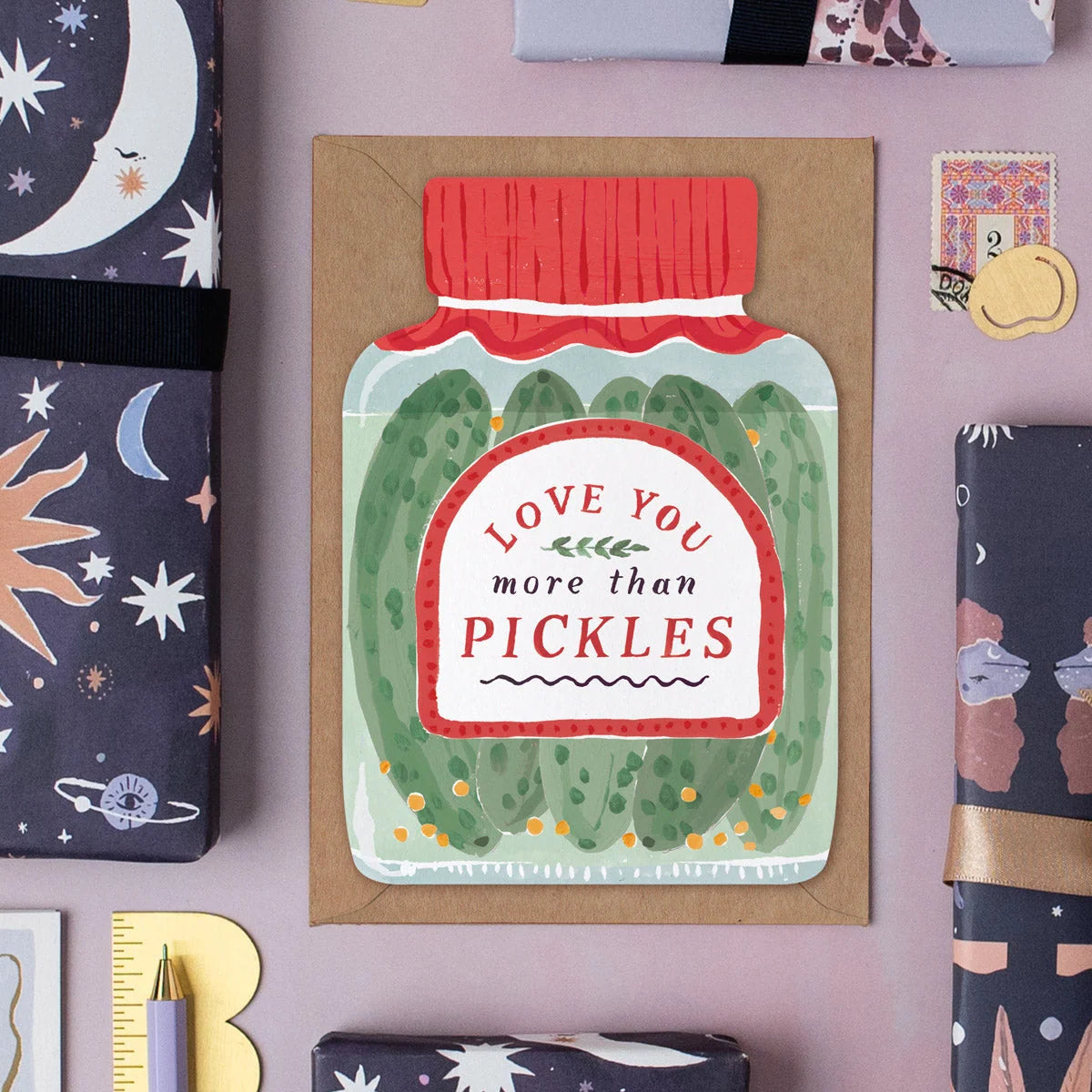 Carte - Love you more than pickles