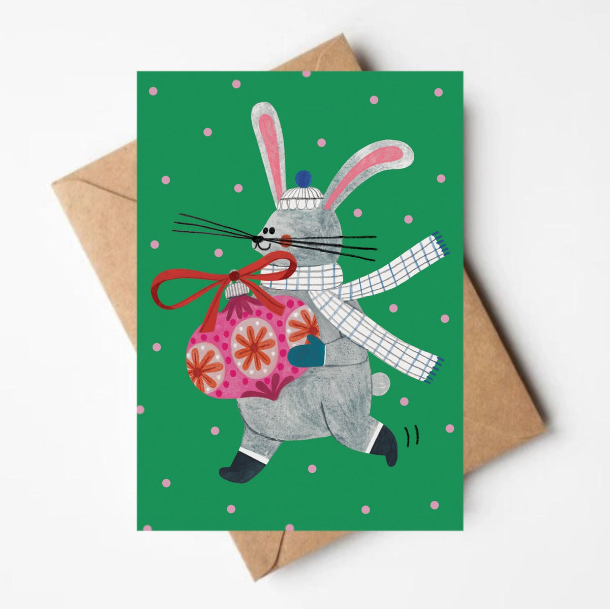 Carte Christmas bunny