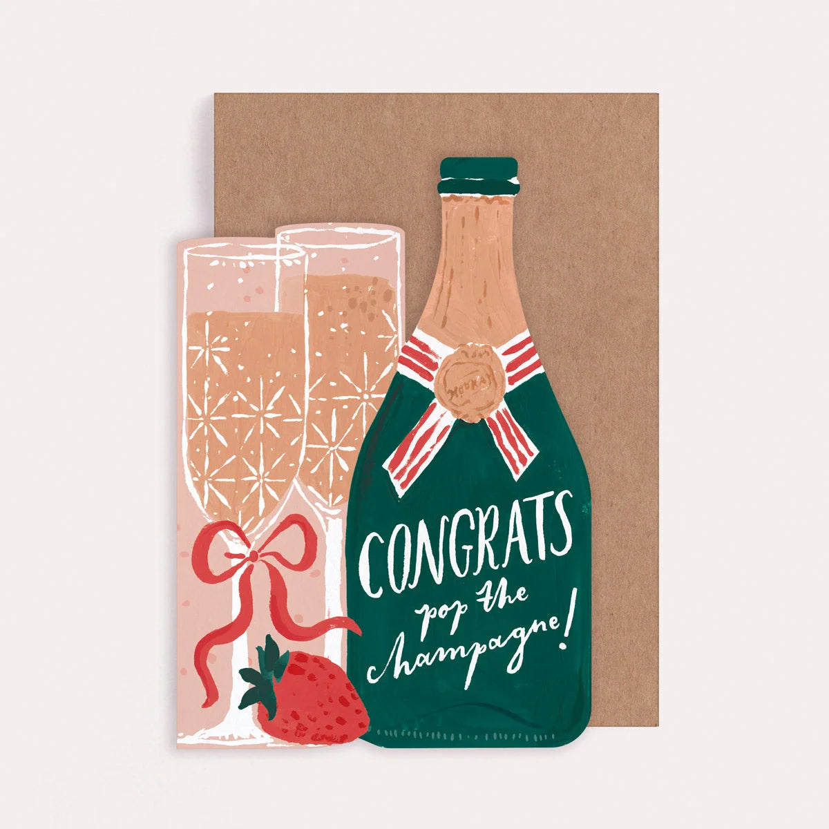 Carte - Pop the champagne congratulations