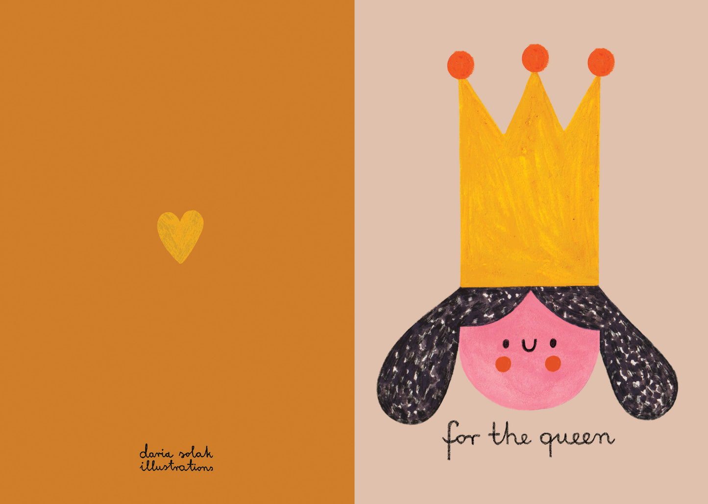 Carte The queen