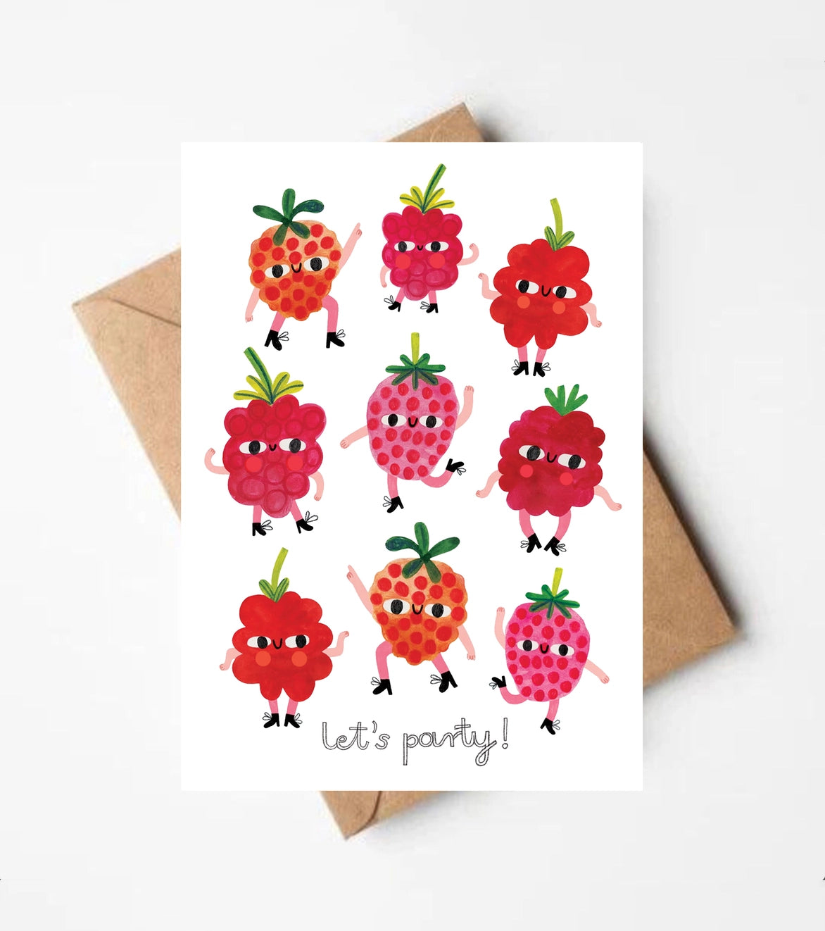 Carte Party raspberries