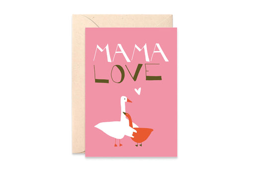 Carte Mama love oie