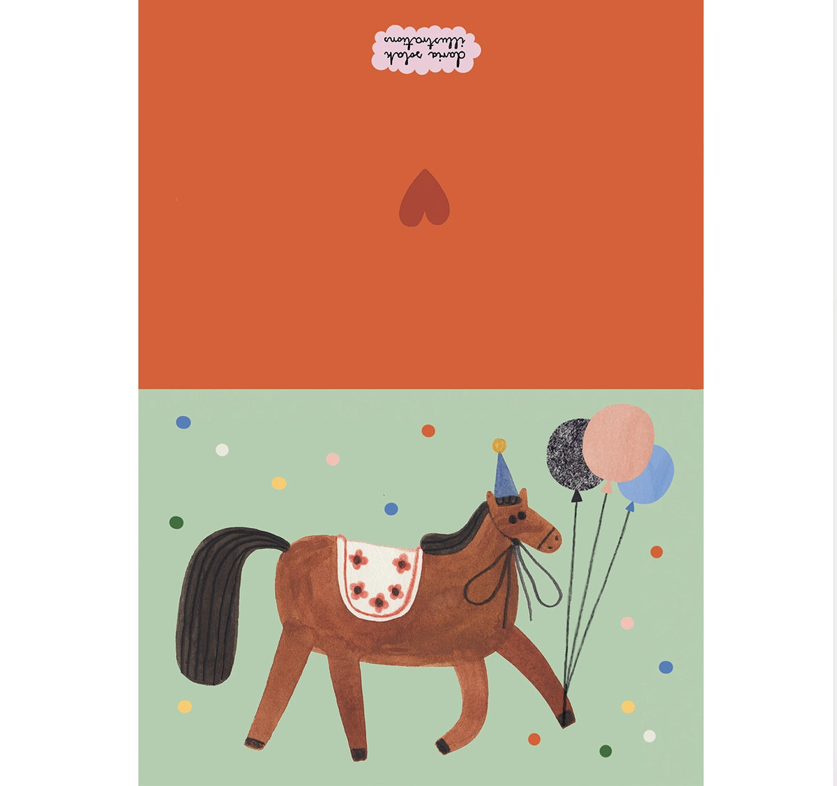 Carte Party horse