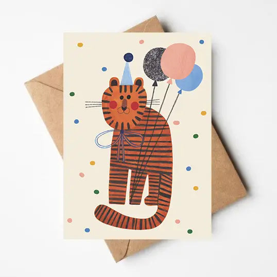 Carte Party tiger
