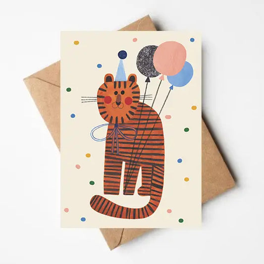 Carte Party tiger