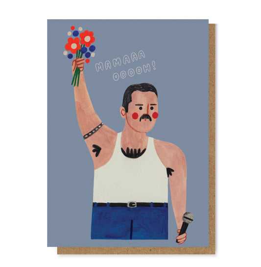 Carte Queen - Freddie Mercury