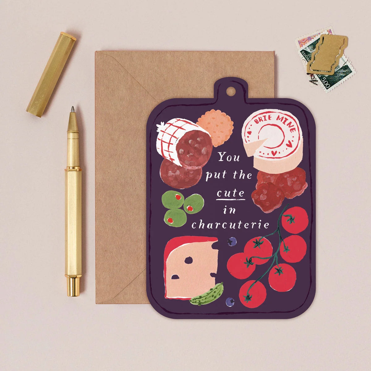 Carte - Cute in charcuterie board