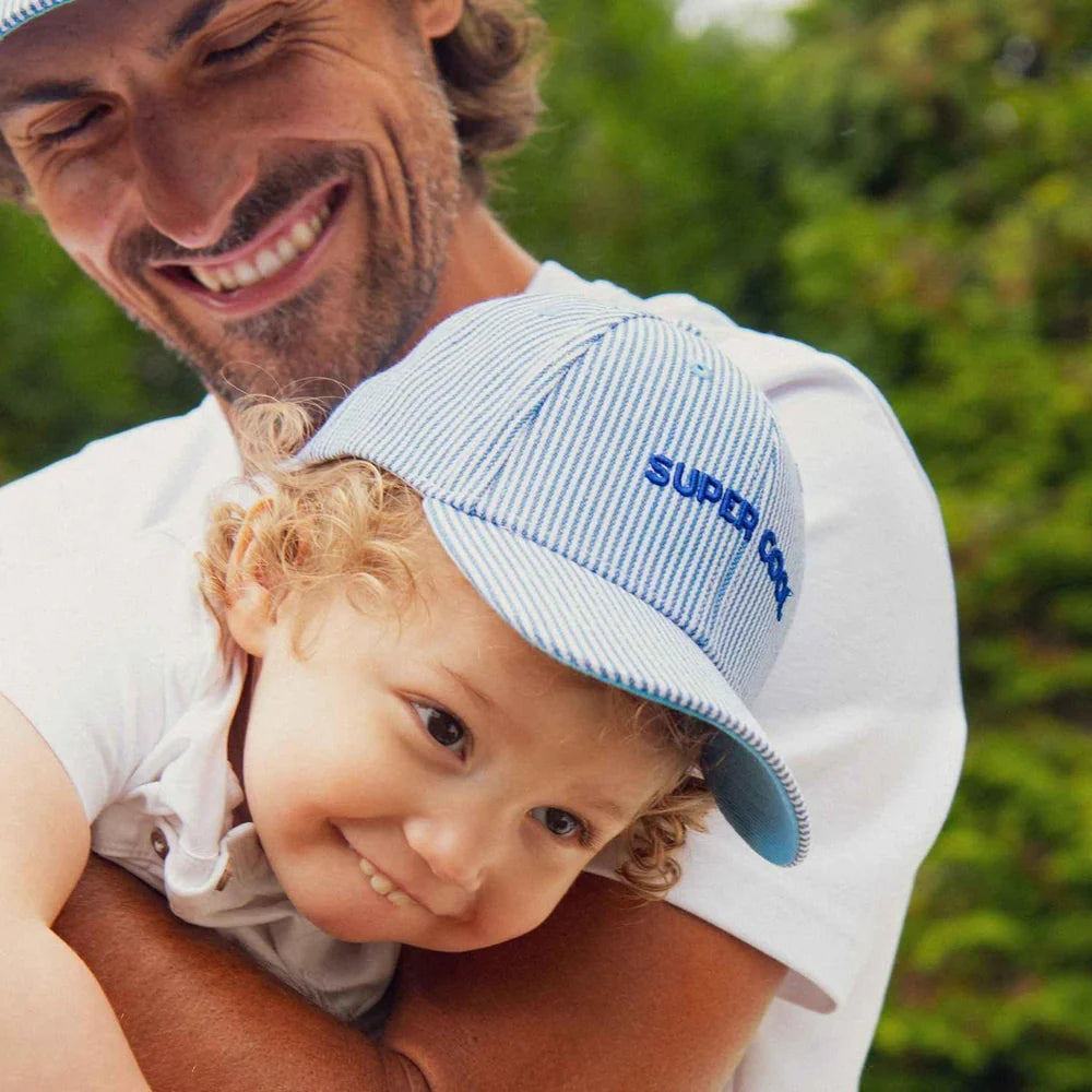 Casquette Marinière super cool bleu - 3/6 ans