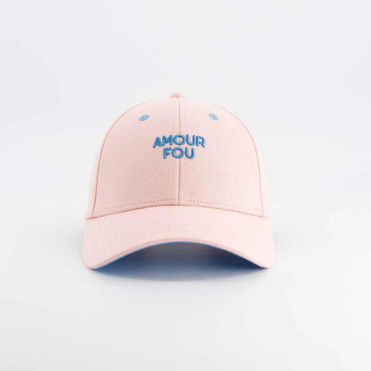 Casquette Amour fou rose - Adulte
