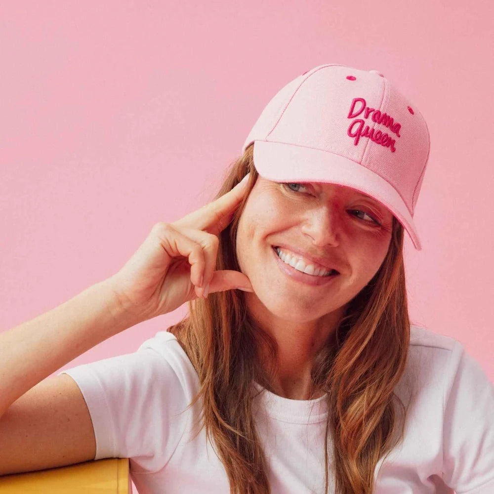 Casquette Drama queen denim rose - Adulte