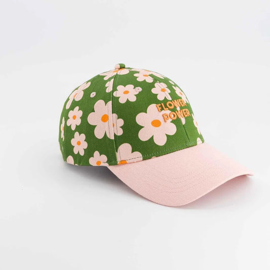 Casquette Flower power - Adulte