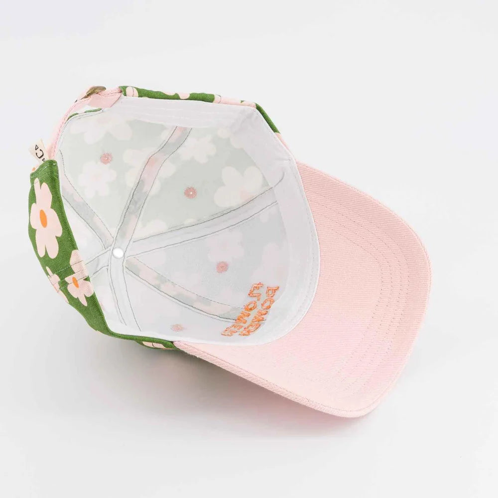 Casquette Flower power - Adulte