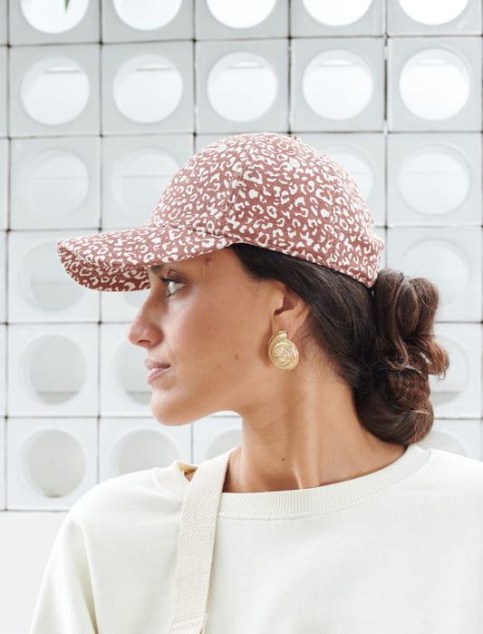Casquette Nica - Léopard terracotta — Maradji , Lyon