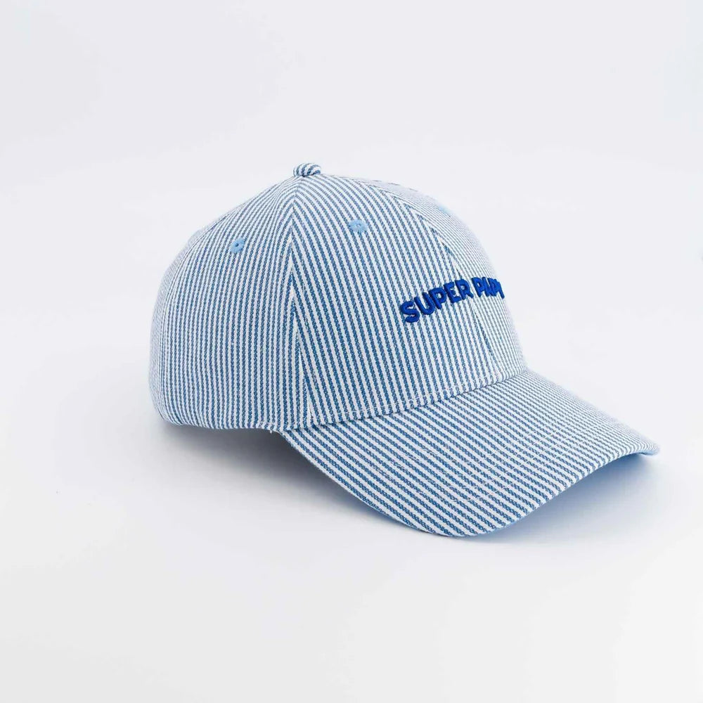 Casquette Marinière super papy bleu