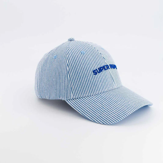 Casquette Marinière super papy bleu