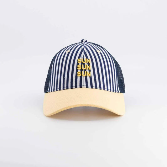 Casquette truck rayée Sun sun sun - Adulte