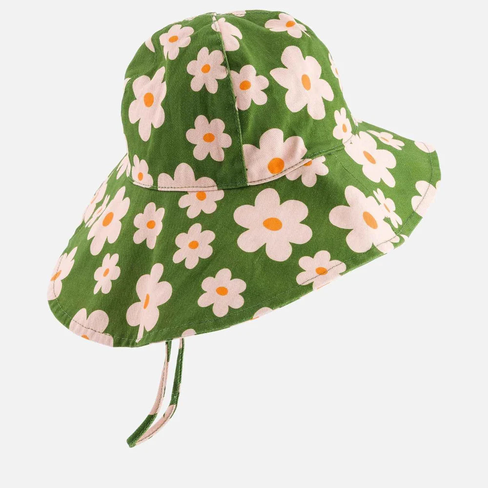 Chapeau Flower power - 3/6 mois